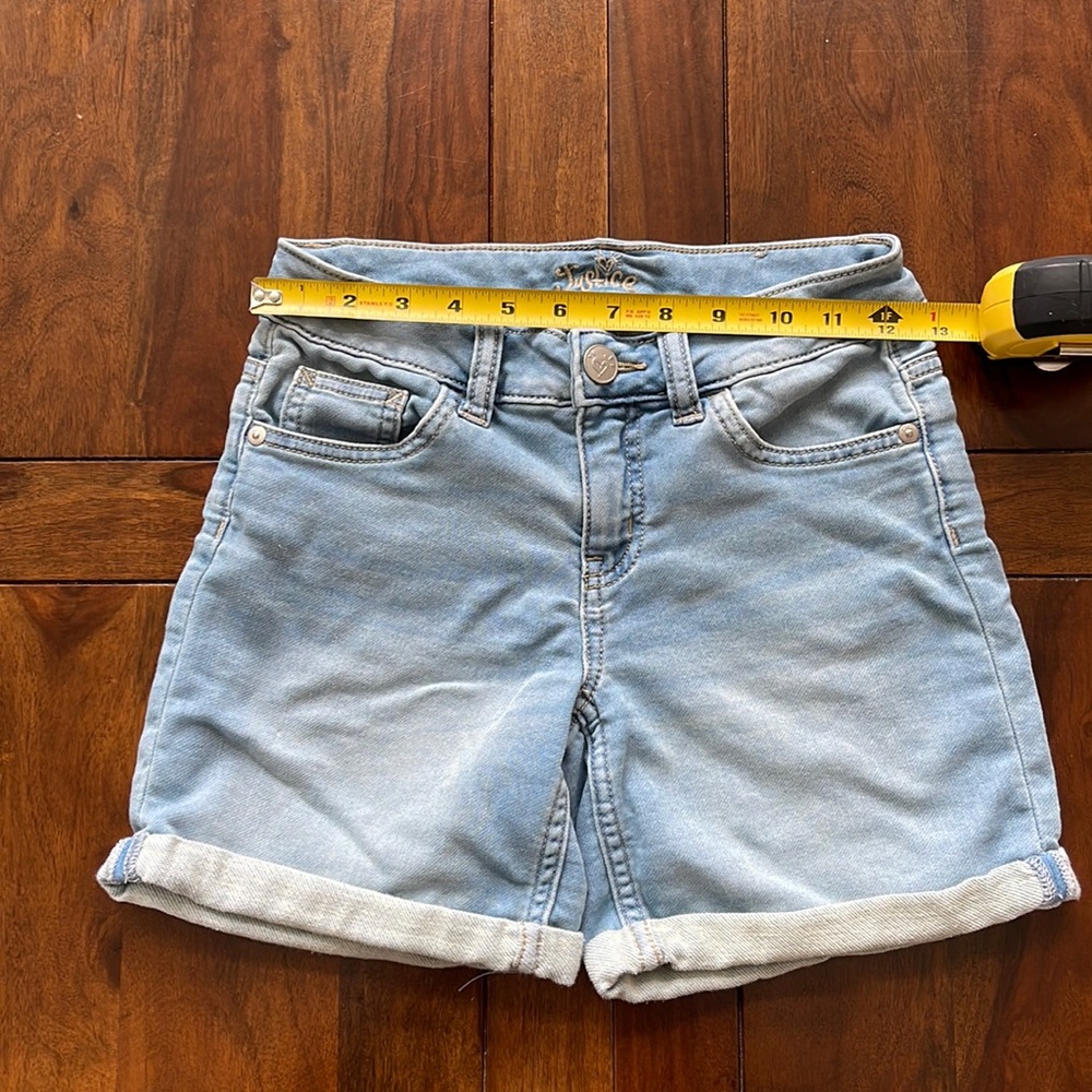 JUSTICE girls shorts - size 12